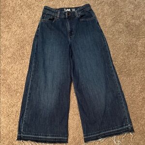 Lee Wide-Leg Dark Blue Jeans